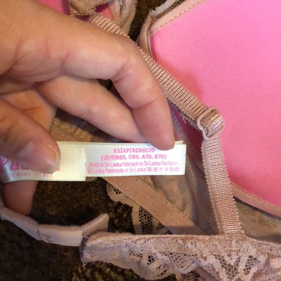 Pink Victoria’s Secret bralette - Picture 3 of 3
